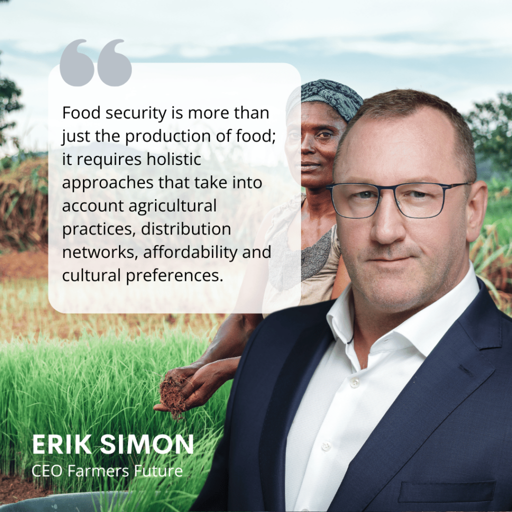 Erik Simon - food security in the world