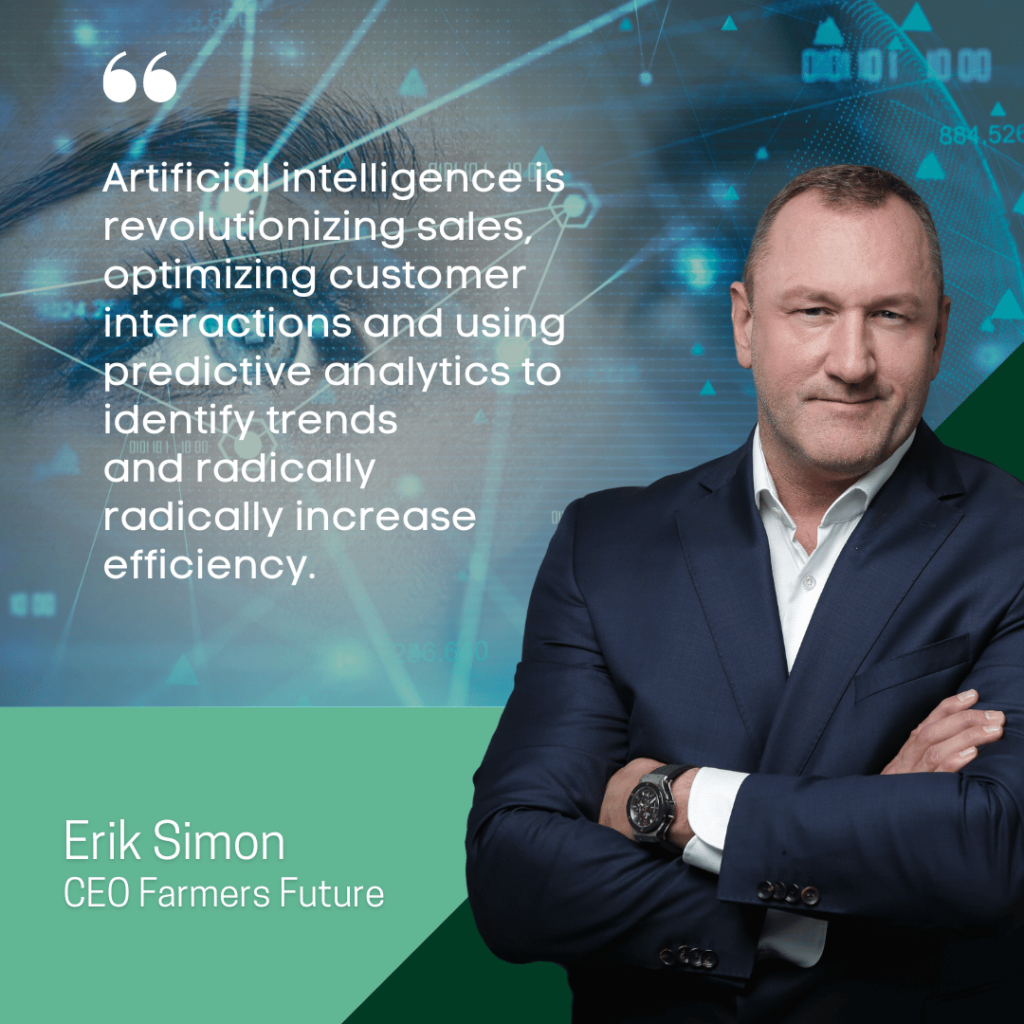 Artificial intelligence in sales - Erik Simon with Farmers Future