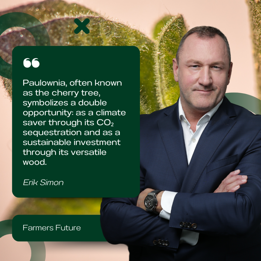 Paulownia as a climate saver - Farmers Future CEO Erik Simon