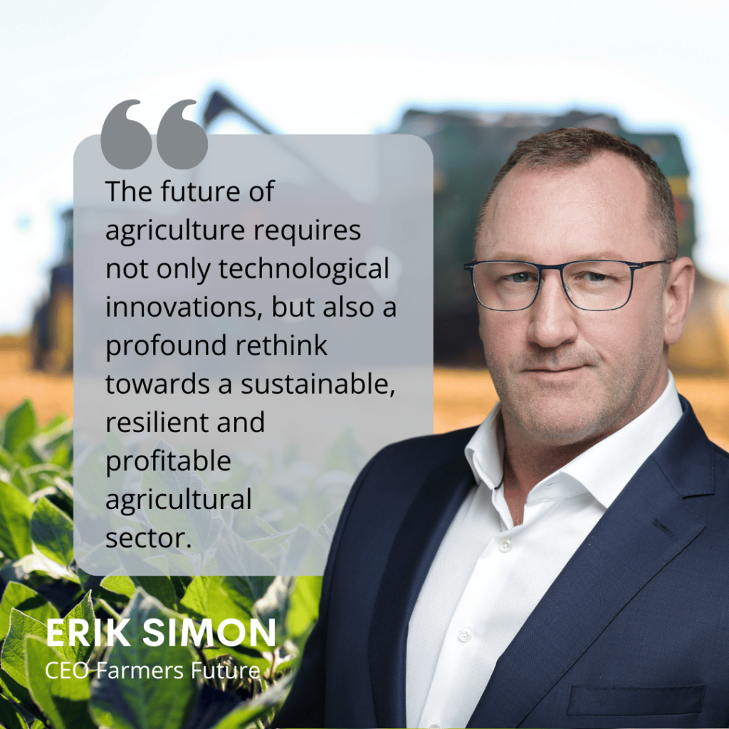 Future of agriculture and help for farmers - Erik Simon - CEO Farmers Future